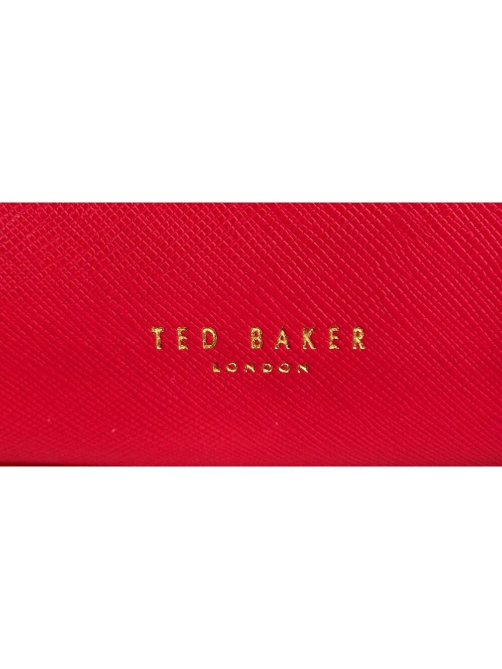 NWT Ted Baker Women's Fuchsia Leather Angiee Bow Detail Shoulder Bag Small 2173 - Picture 9 of 12